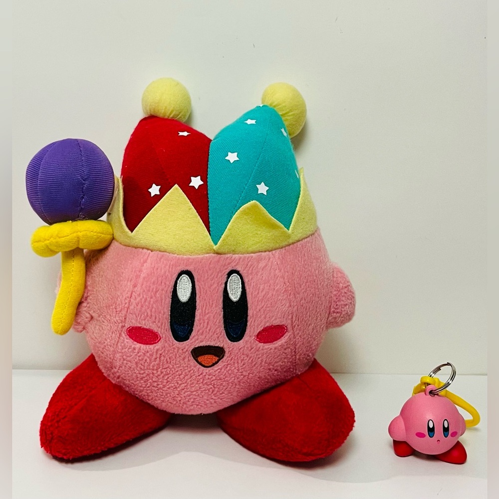 VTG Mirror Kirby Plush + Backpack Hanger